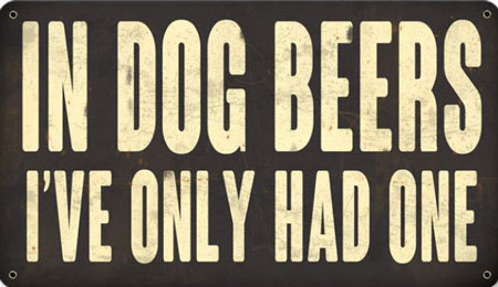 Dog Beers & Vanity Sizing